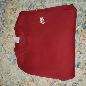 Brand new red nike crewneck